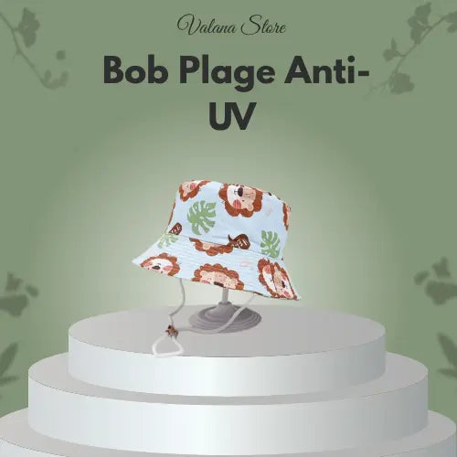 Chapeau bébé plage, bob anti-UV, confort et style pour l’été