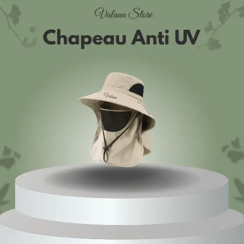 Chapeau anti uv homme beige, protection solaire été, style sportif et efficacité UV