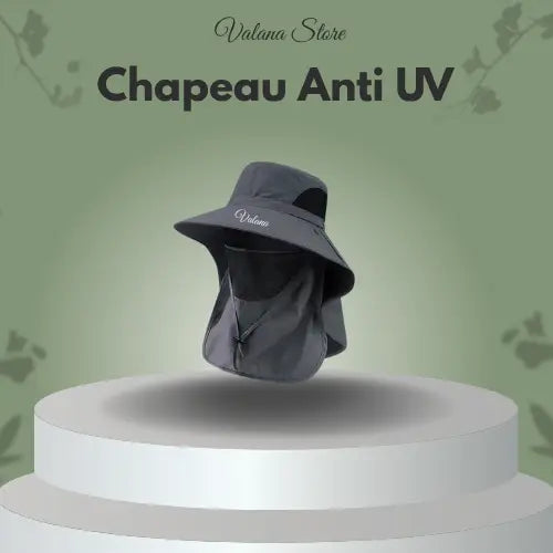 Chapeau anti uv homme bleu, casquette pêche et randonnée, confort et sécurité contre le soleil