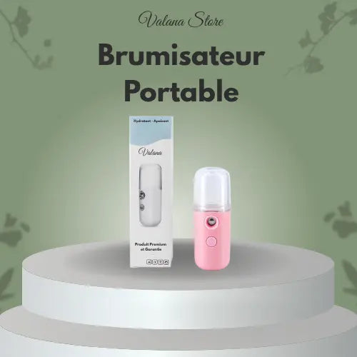 Spray hydratant visage, mini brumisateur portable pour rafraîchir la peau en été