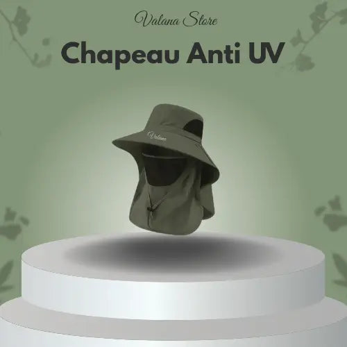 Chapeau anti uv homme vert, casquette randonnée légère, chapeau idéal pour la montagne ou la plage