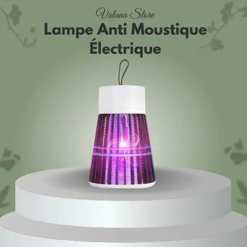 Lampe anti-moustique électrique USB en fonctionnement, piège LED silencieux pour éliminer les moustiques à la maison ou en voyage