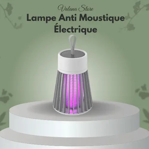 Lampe anti moustique électrique grise, lampe LED silencieuse, protection anti-moustique idéale pour la chambre
