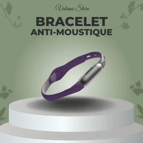 Bracelet anti-moustique violet, style tendance, sécurité été contre les insectes nuisibles